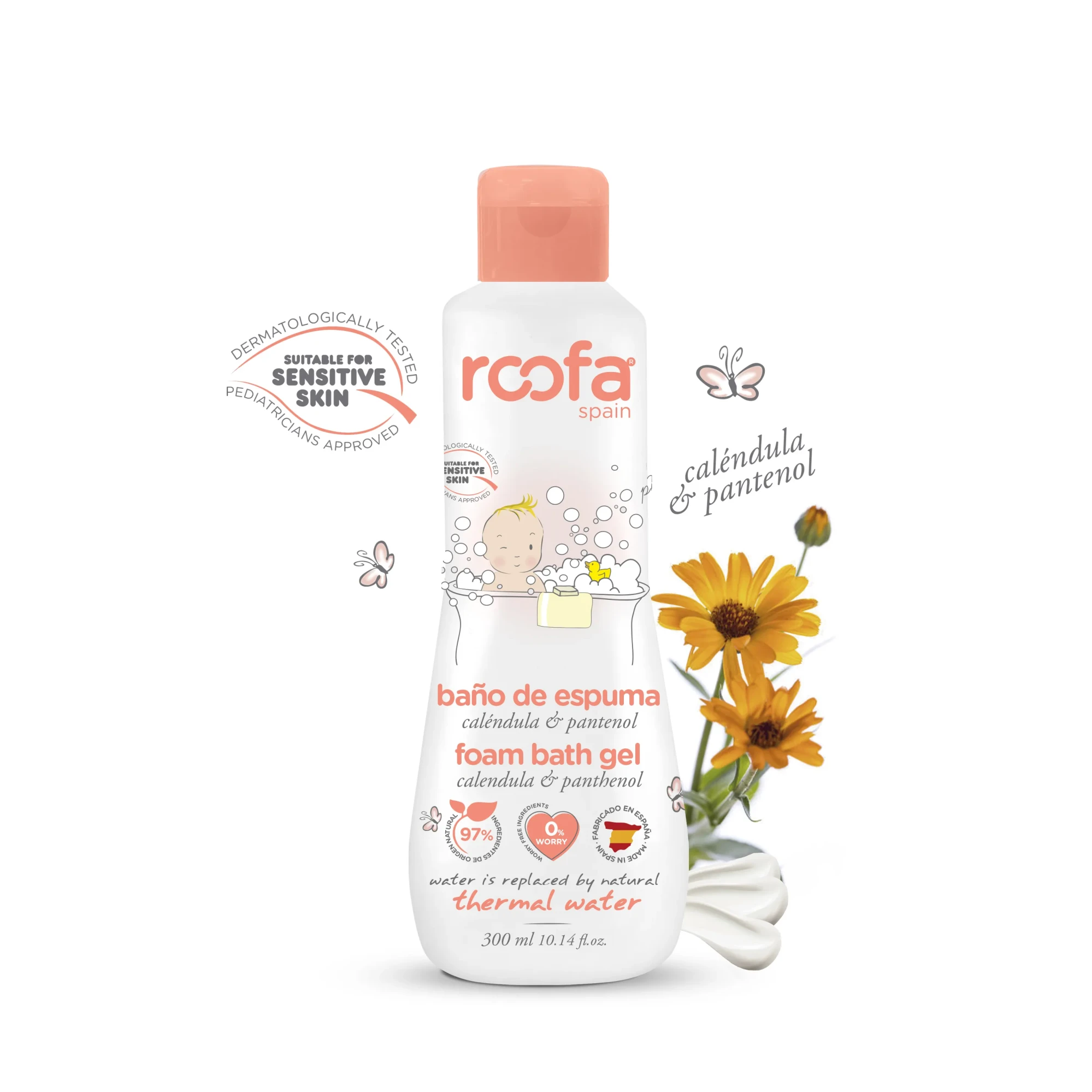 Foam bath gel
